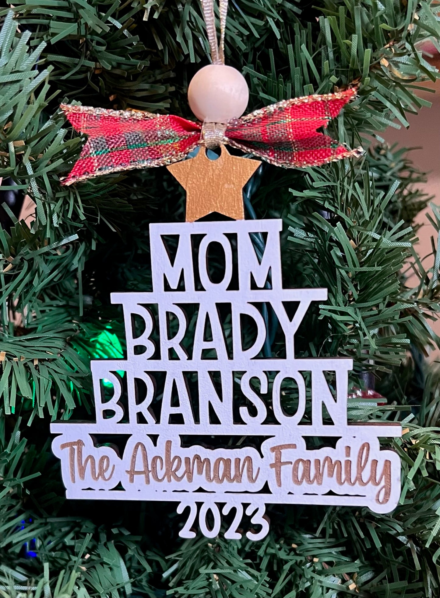 Family  Name Tree Ornament