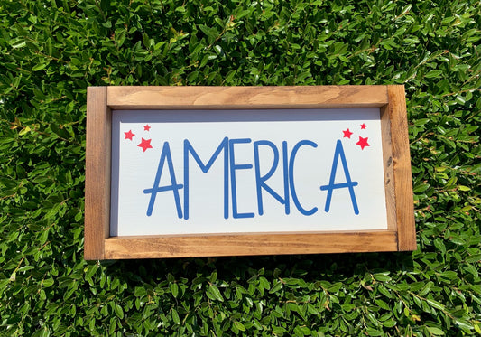 America (rectangular)