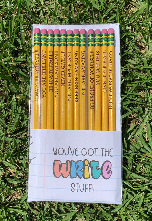 Inspirational Pencils
