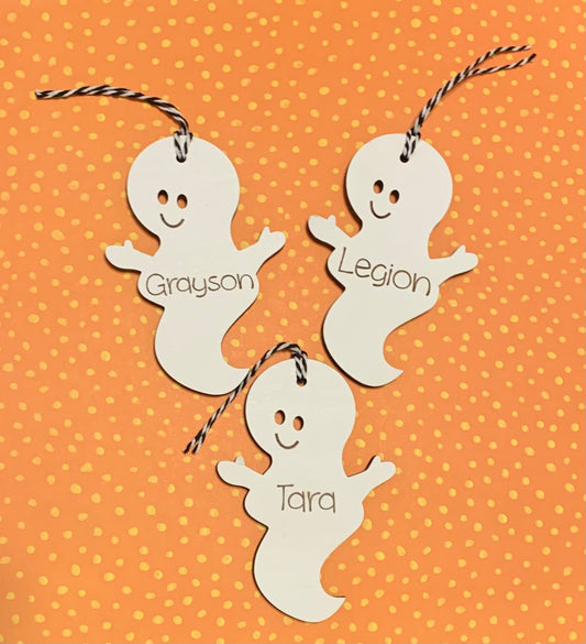 Halloween Ghost Tag